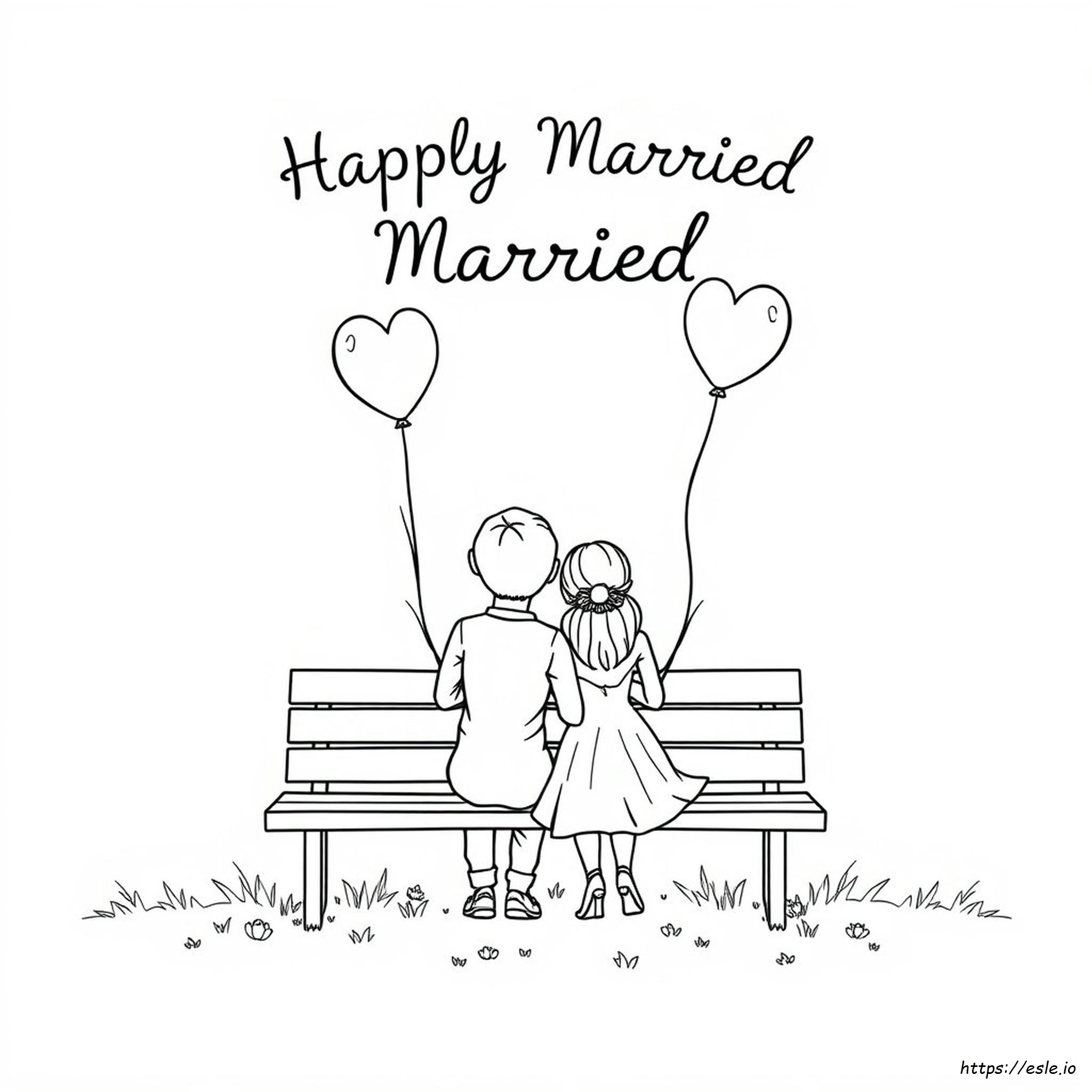 Happy Anniversary Coloring Pages Print