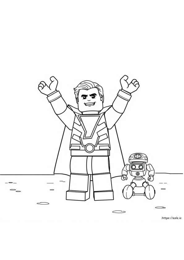 Lego Shazam Pagine Da Colorare