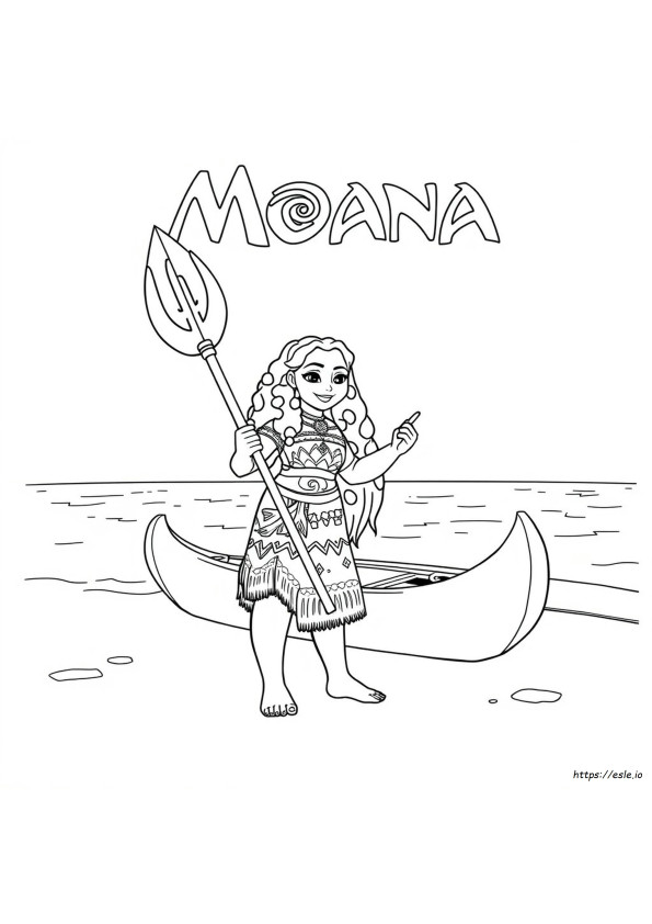 Moana Coloring Pages Online