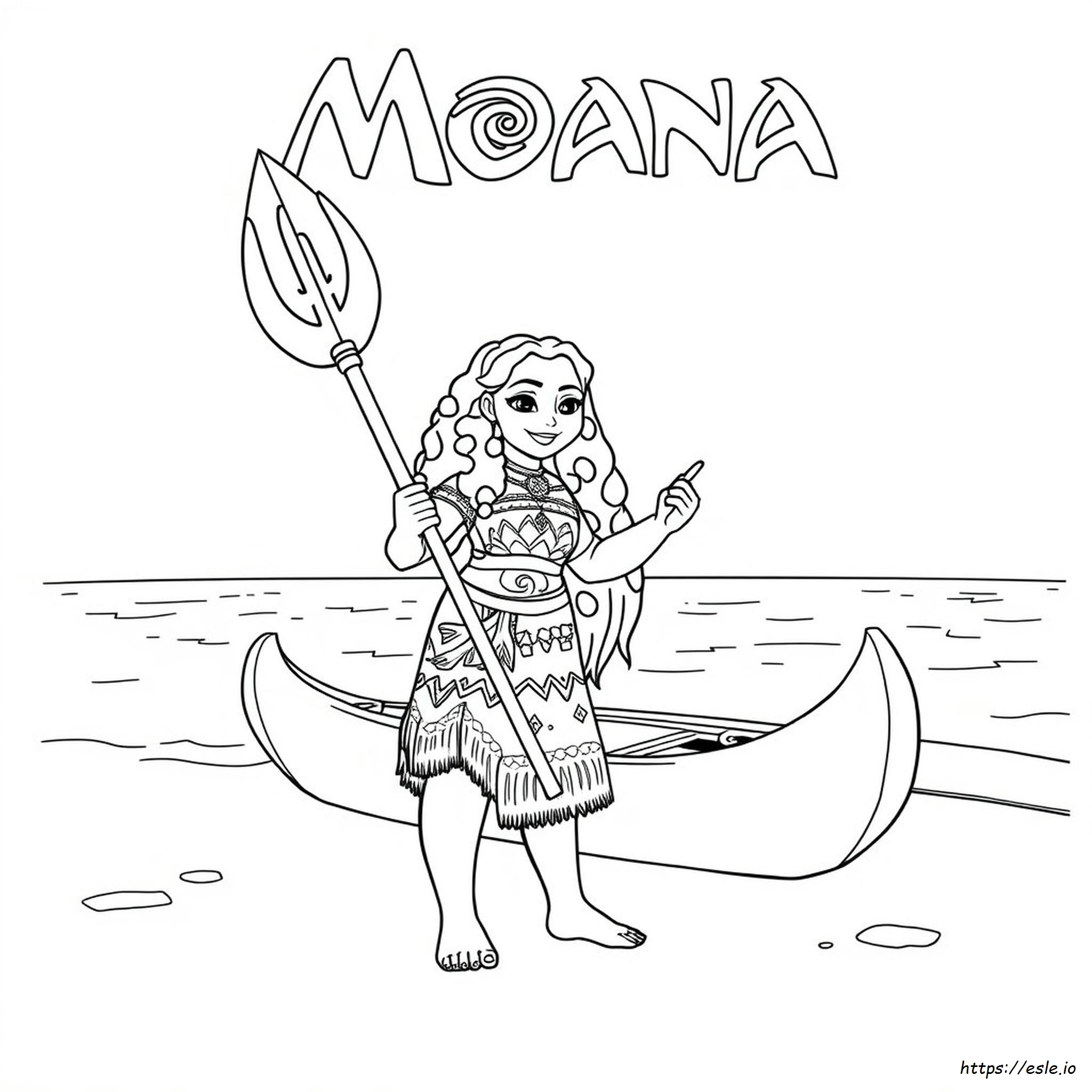 Coloriages Moana En Ligne