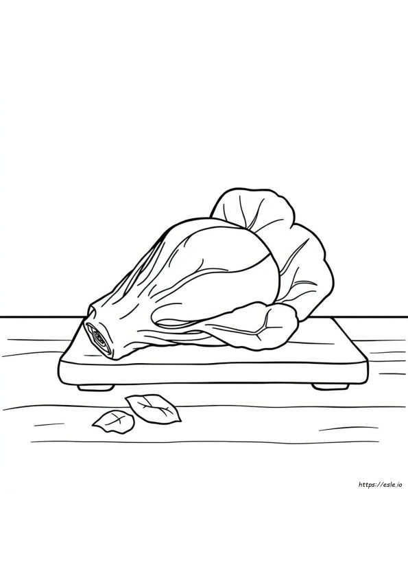 Coloriage Chou Clipart Noir Et Blanc