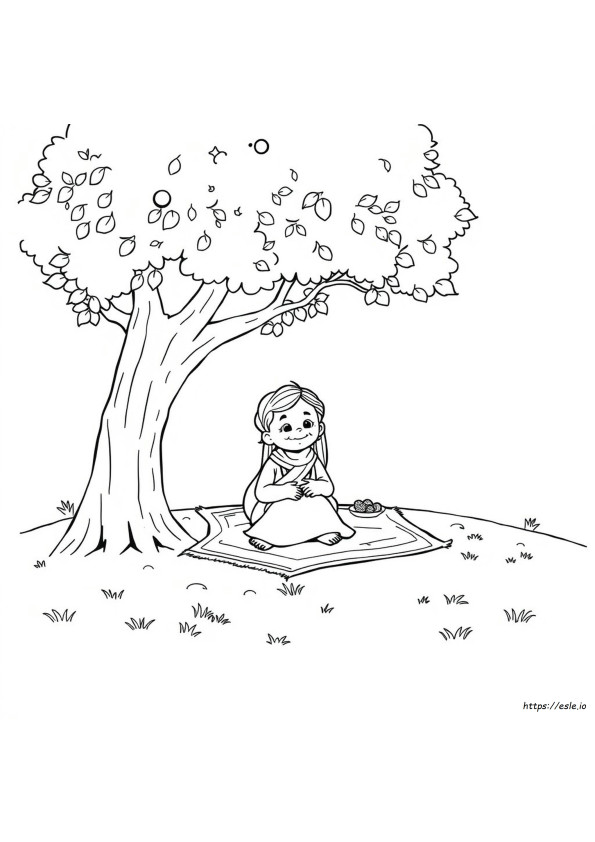 Nana Colouring Pages
