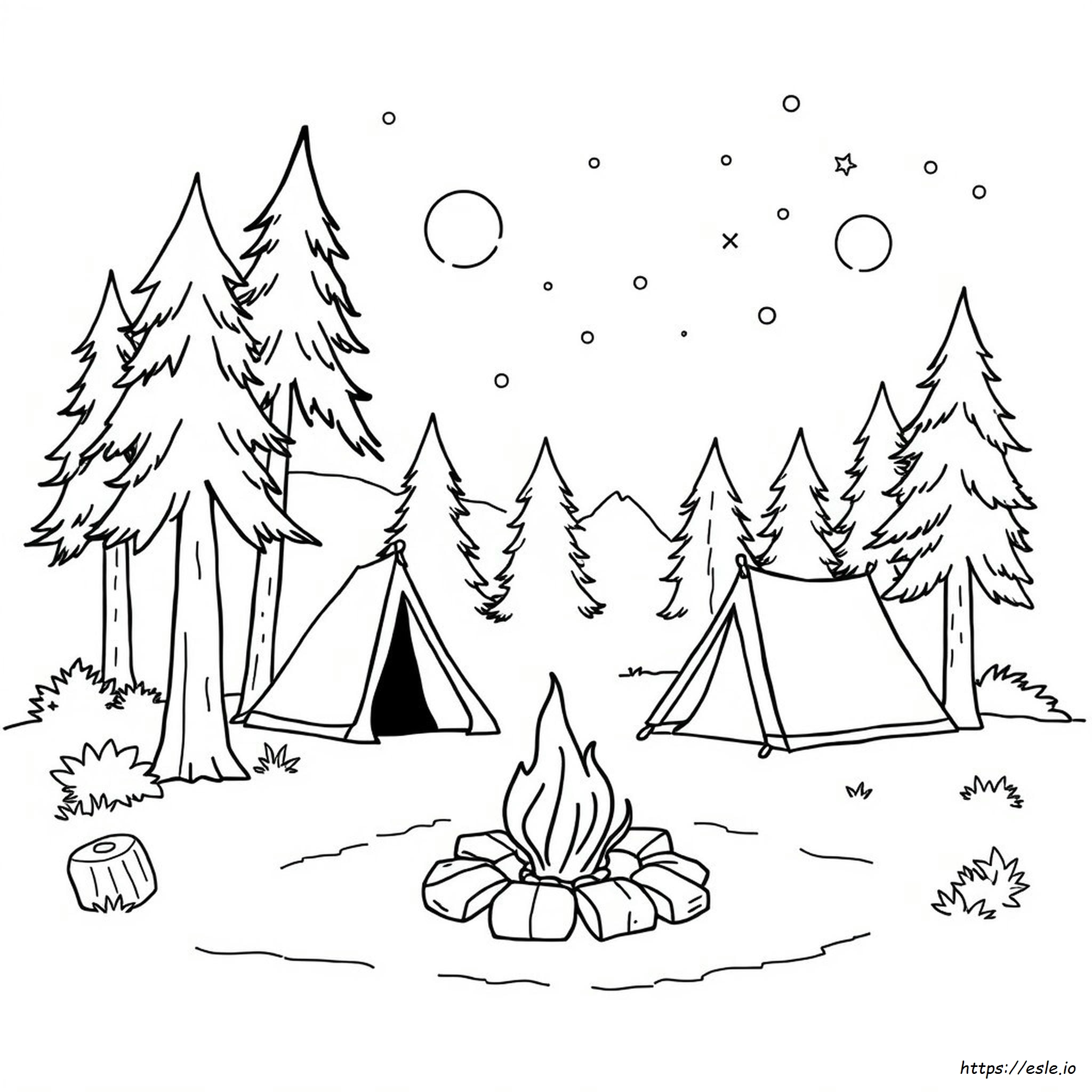 Camp Kikiwaka Ausmalbilder