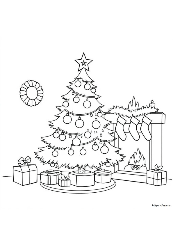 Free Printable Christmas Coloring Pages For Kindergarten