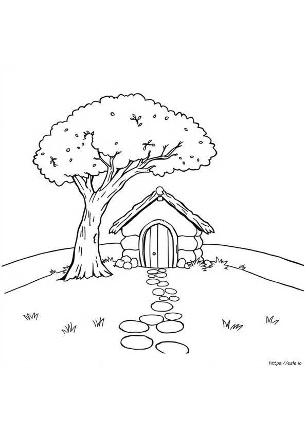 Einfache Hut Ausmalbilder