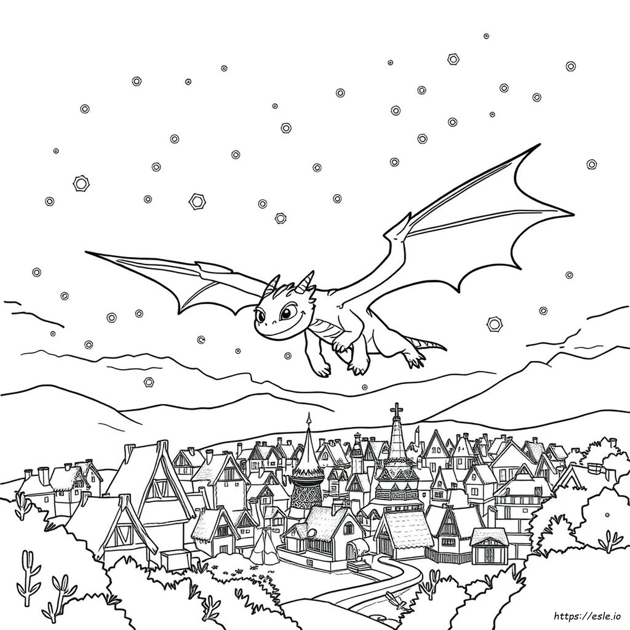 How To Train Your Dragon Colouring Pictures