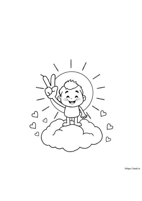 Kevin Peeace Coloring Pages
