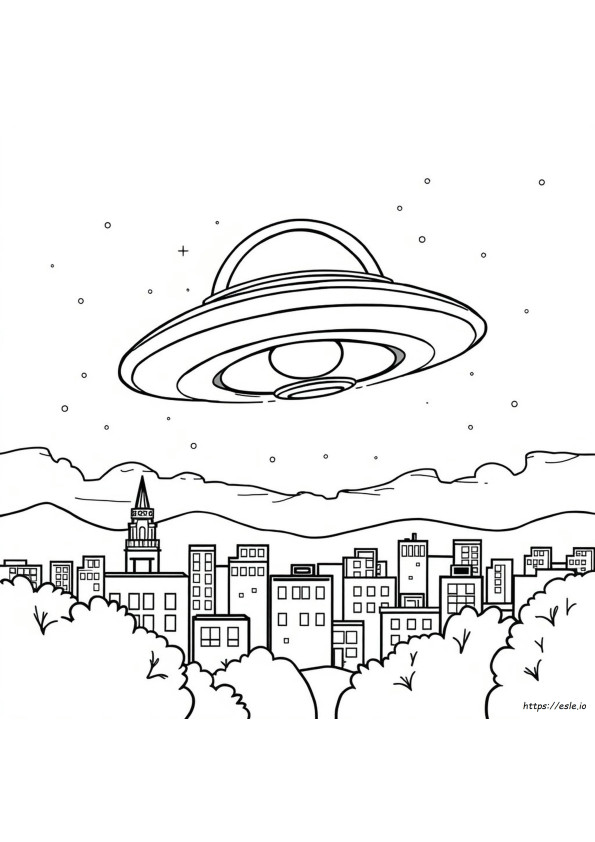 Ufo Da Colorare