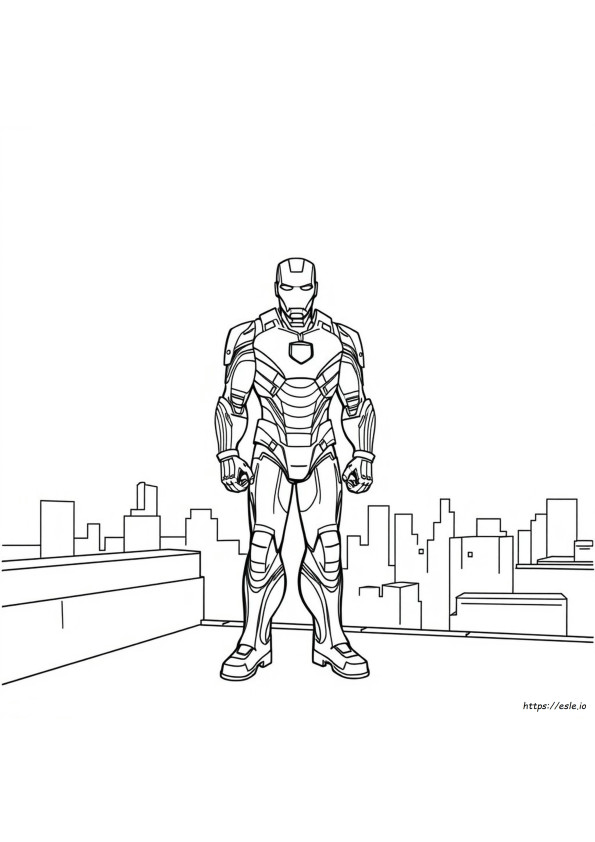 Ironman Color Pages