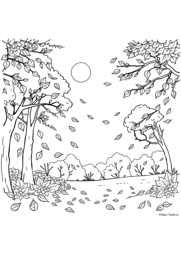 Autumn Coloring Pictures