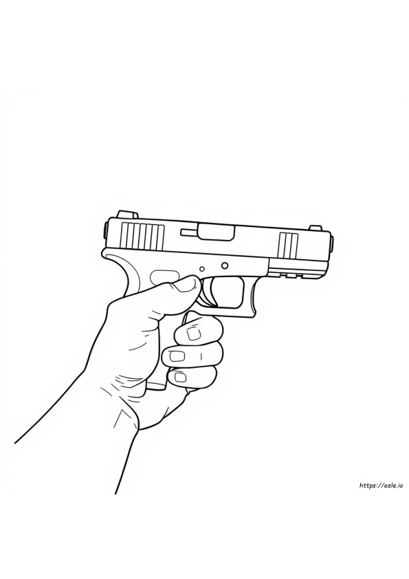Glock 17 Da Colorare