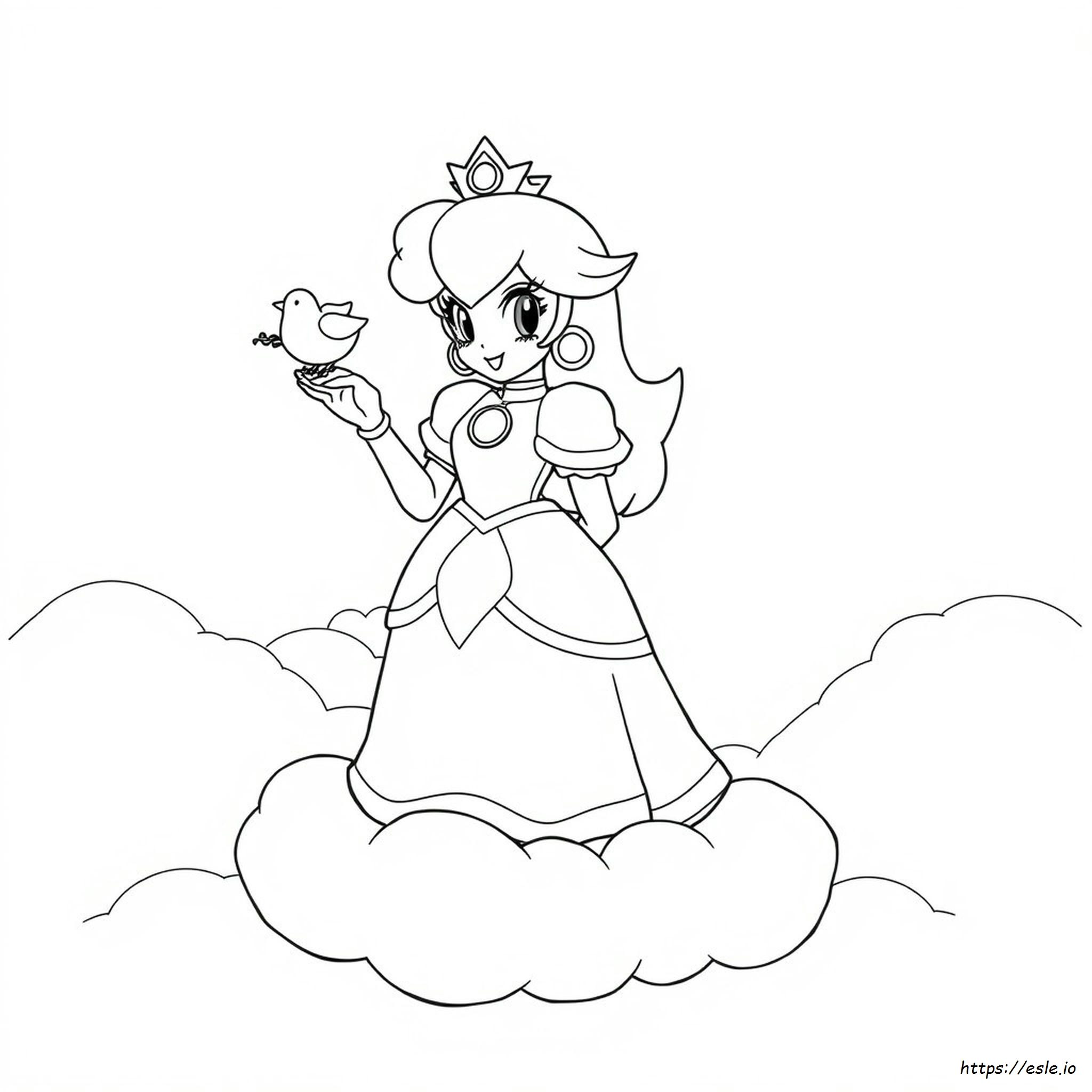 Coloring Pictures Of Princess Peach