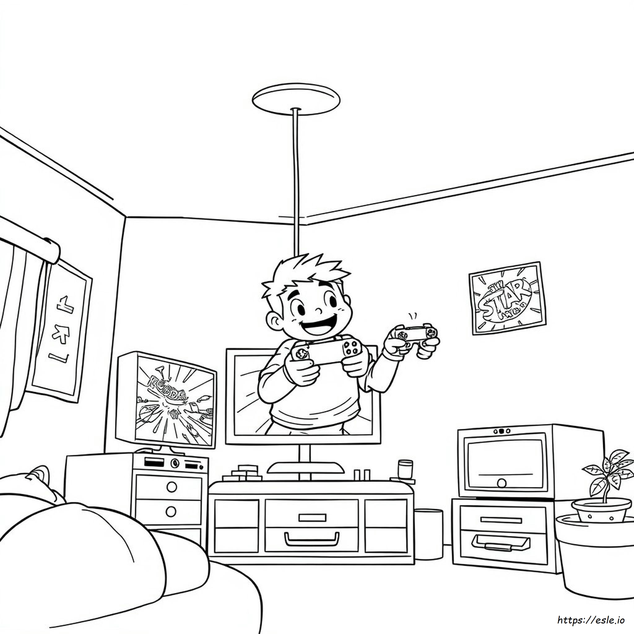 Coloriage Dan Da Dan