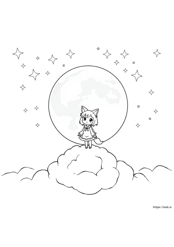 Kuromi Colouring Images