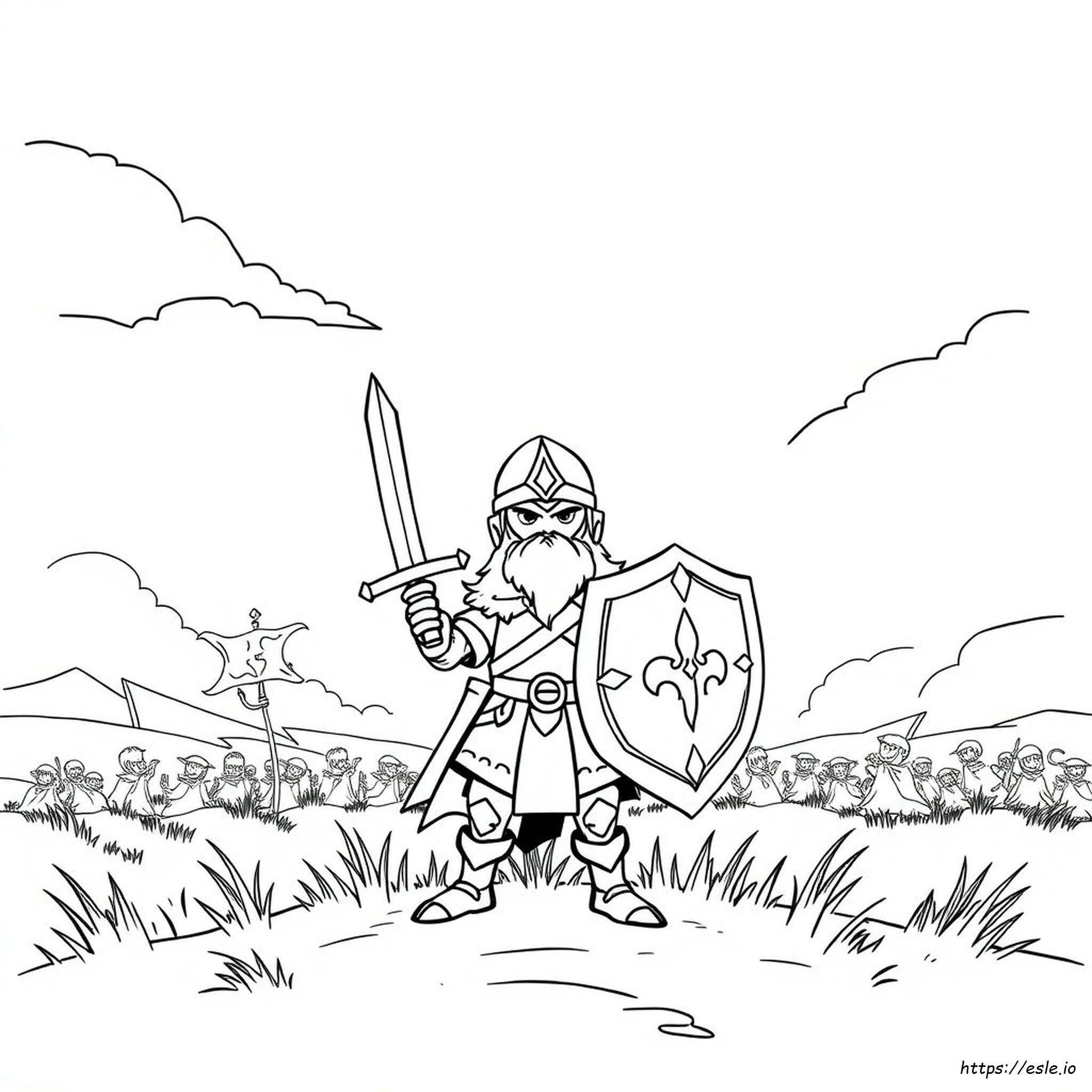 Stripling Warriors Coloring Page