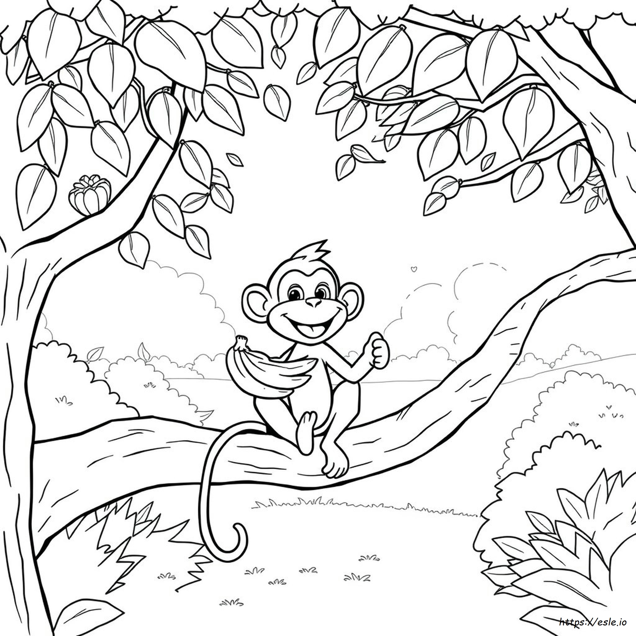 Boots The Monkey Coloring Pages