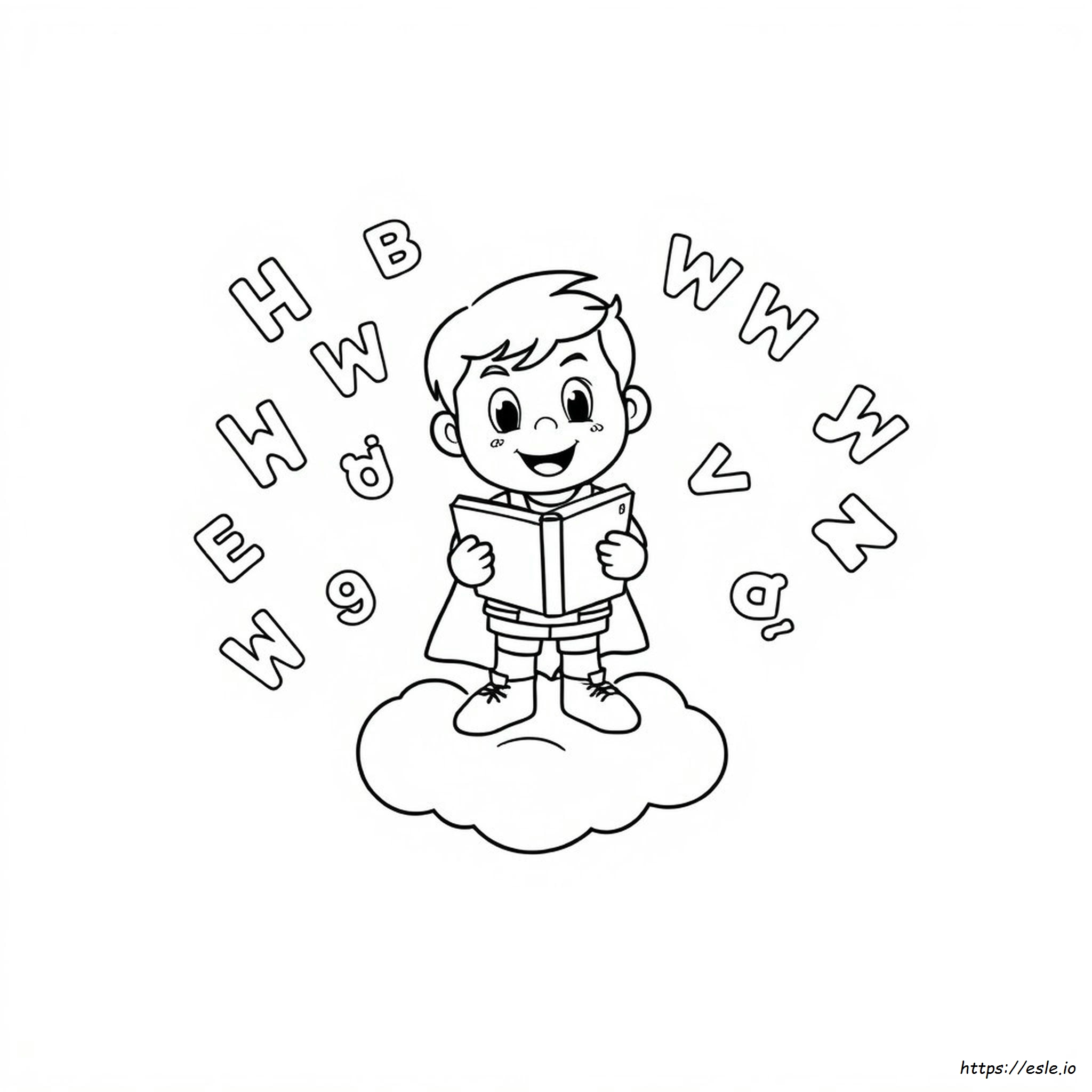 Super Why Mewarnai Gambar