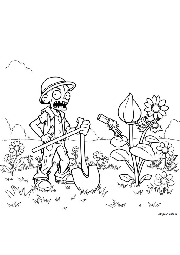 Pvz Garden Warfare Ausmalbilder