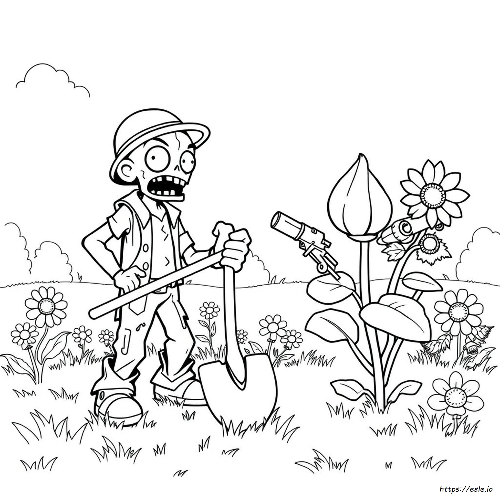 Pvz Garden Warfare Gambar Mewarnai