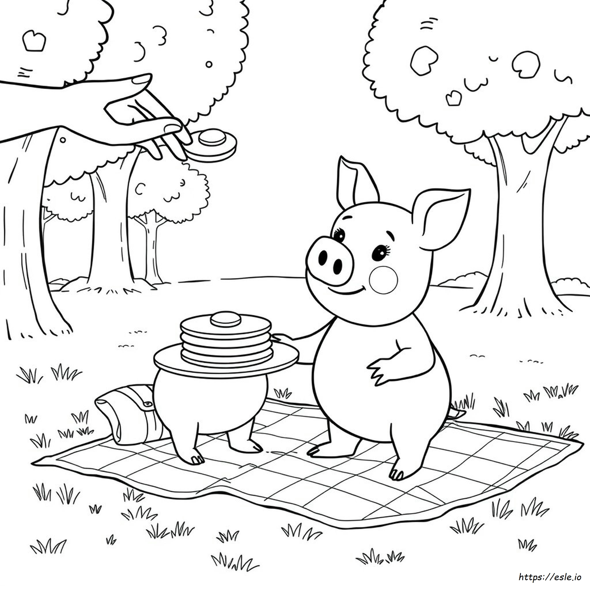 If You Give A Pig A Pancake Coloring Page