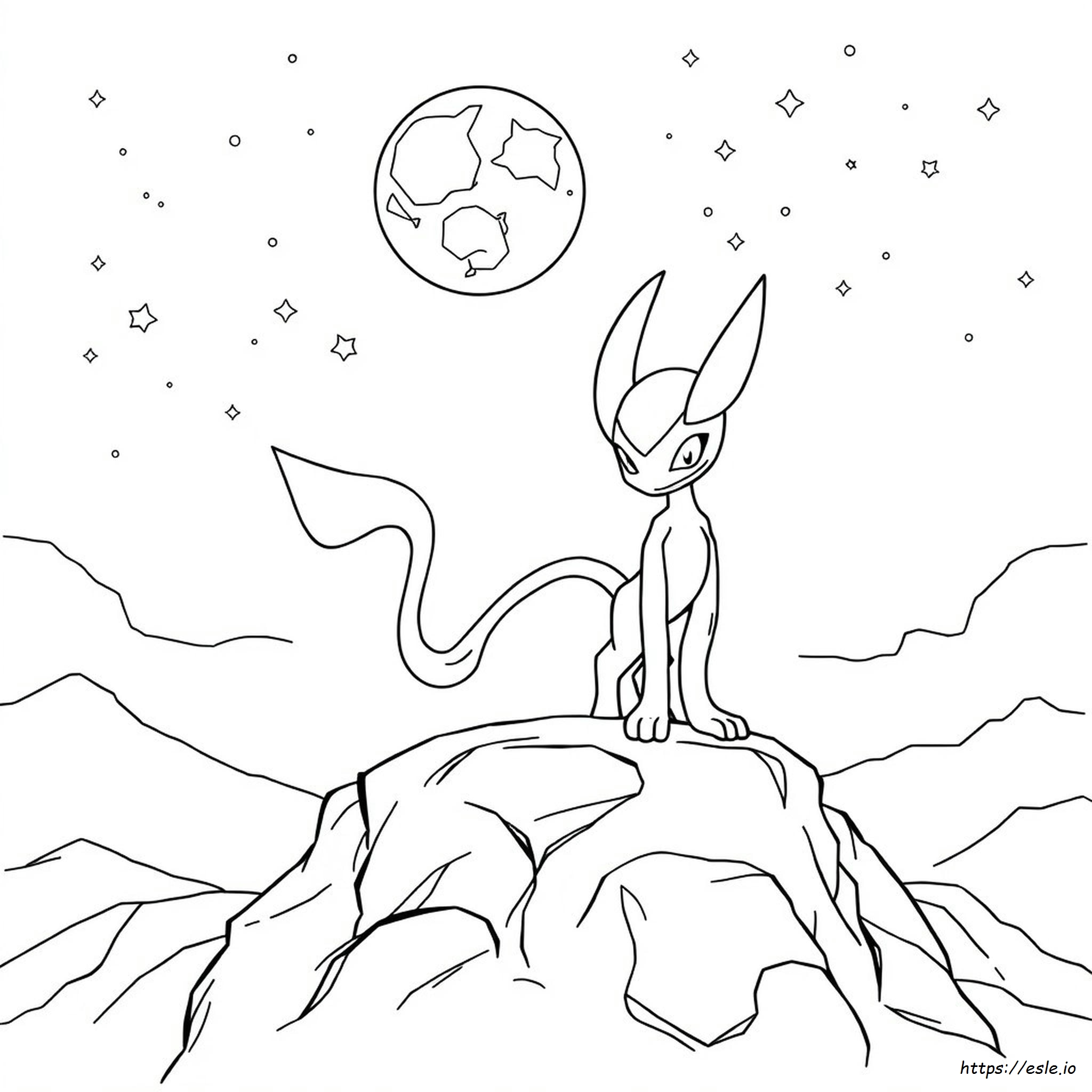 Mewtwo De Colorat