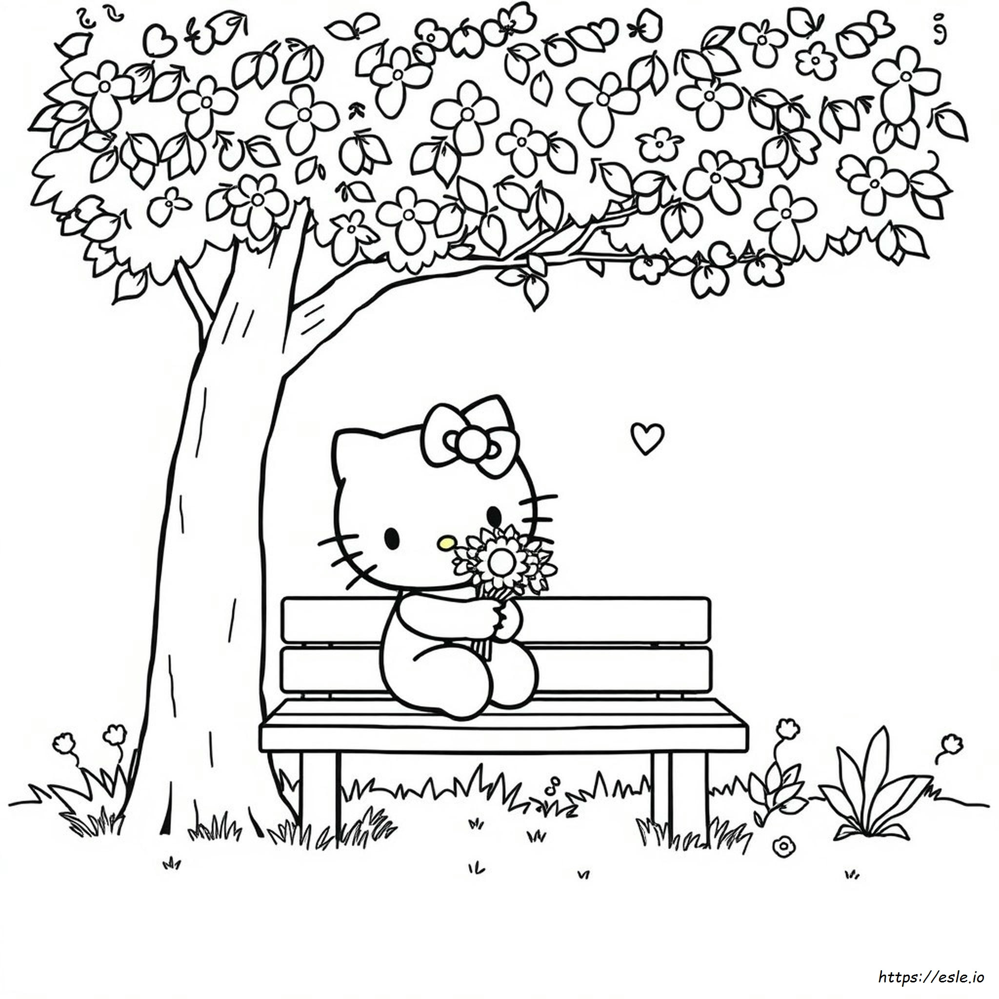 Libro De Hello Kitty Para Colorear