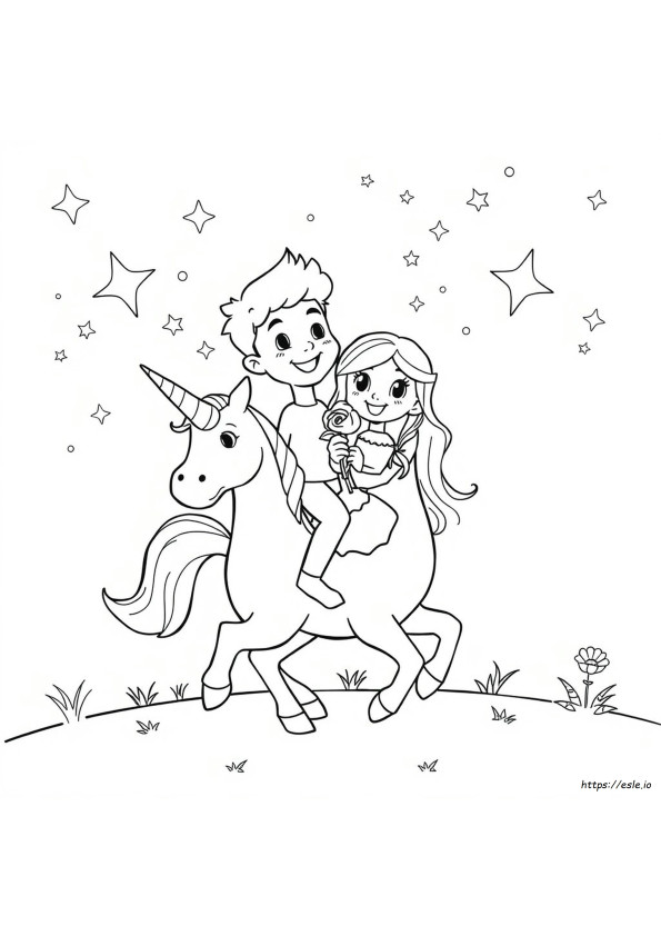 Max Y Roxanne Para Colorear
