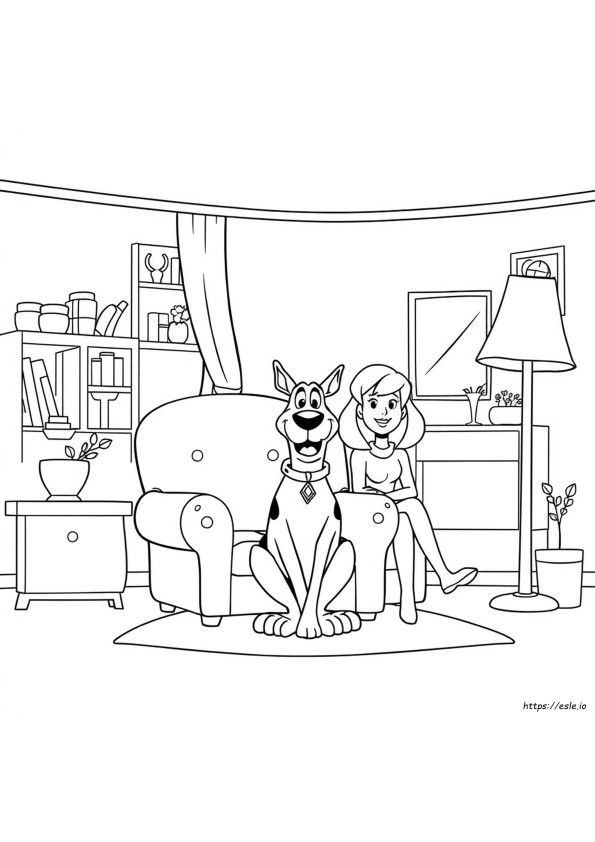 Scoobydoo Coloring