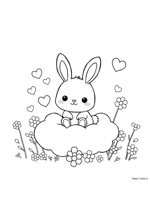 Süßes Kawaii Ausmalbuch