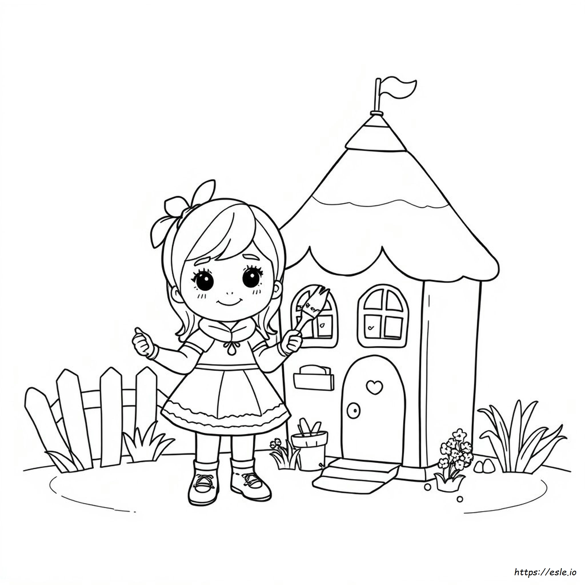 Dibujos De Nastya Para Colorear