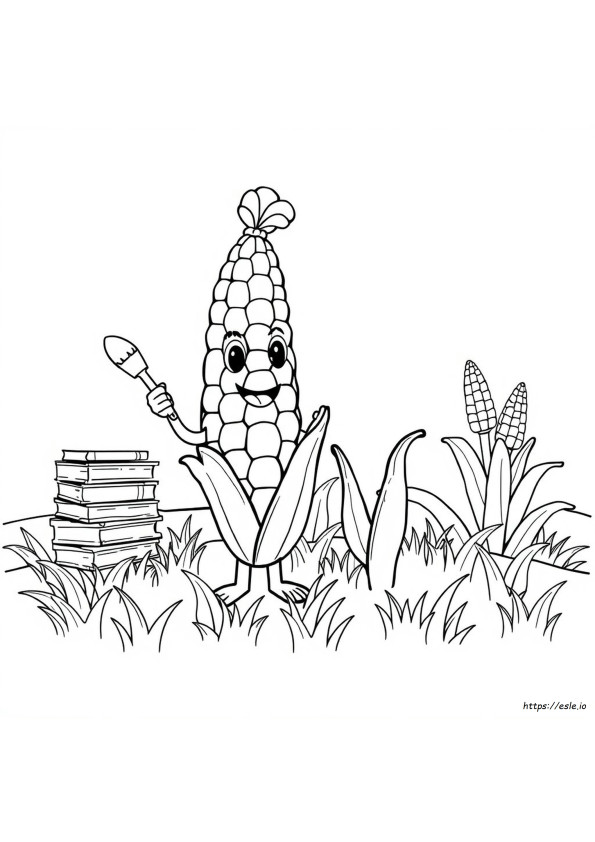 Craftycorn Coloring Page