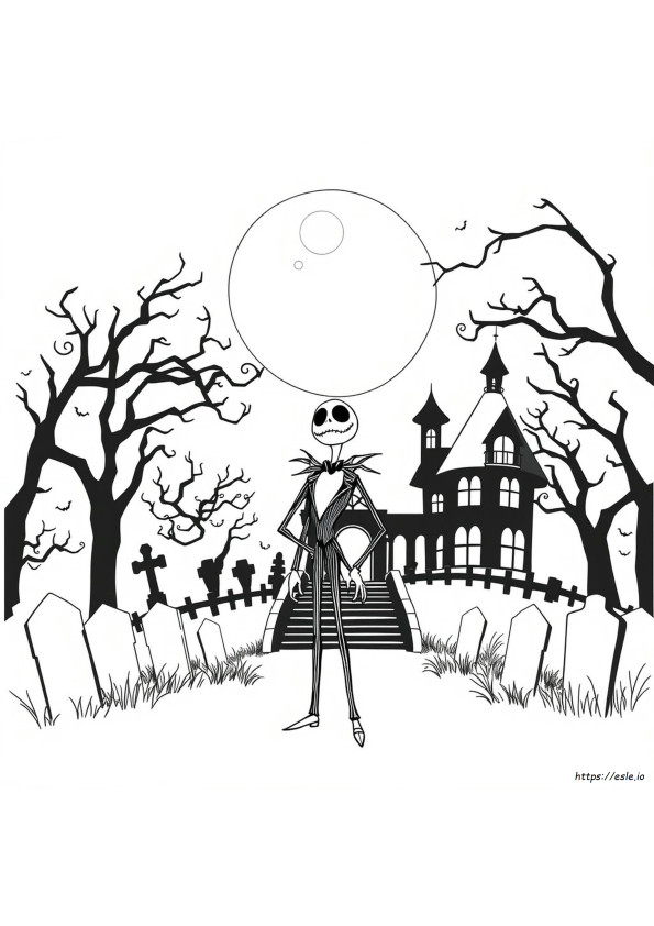 Jack Skellington: Disegni Da Colorare E Stampare