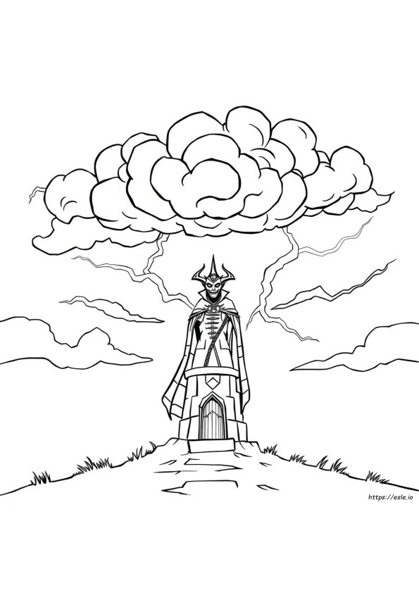 Evil Coloring