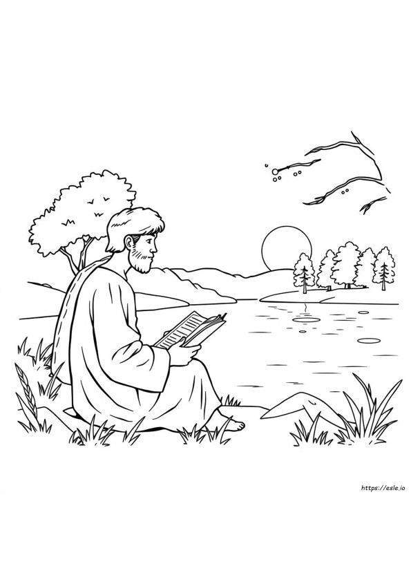 Luke 18 1 8 Coloring Page