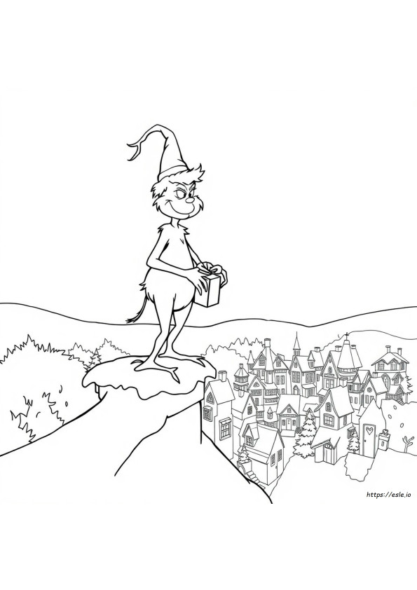 Free Printable Coloring Pages Of The Grinch