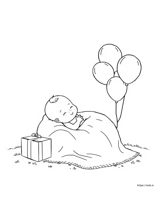 Birth Coloring Pages