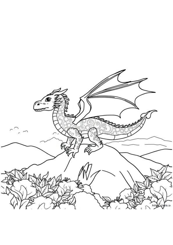 Dragon Coloring By Number
