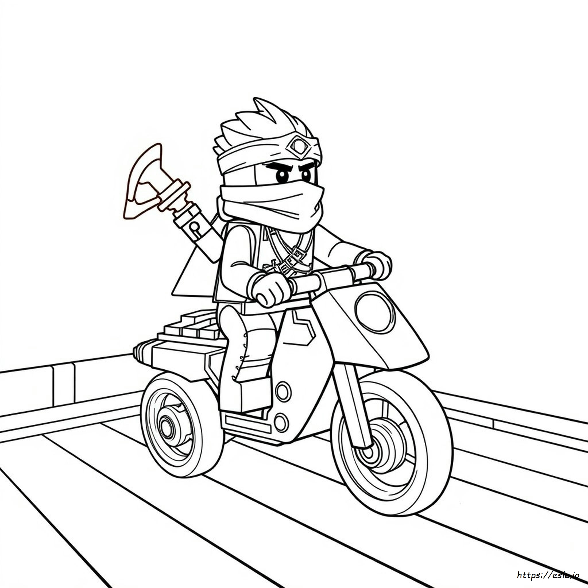 Lloyd Ninjago Da Colorare