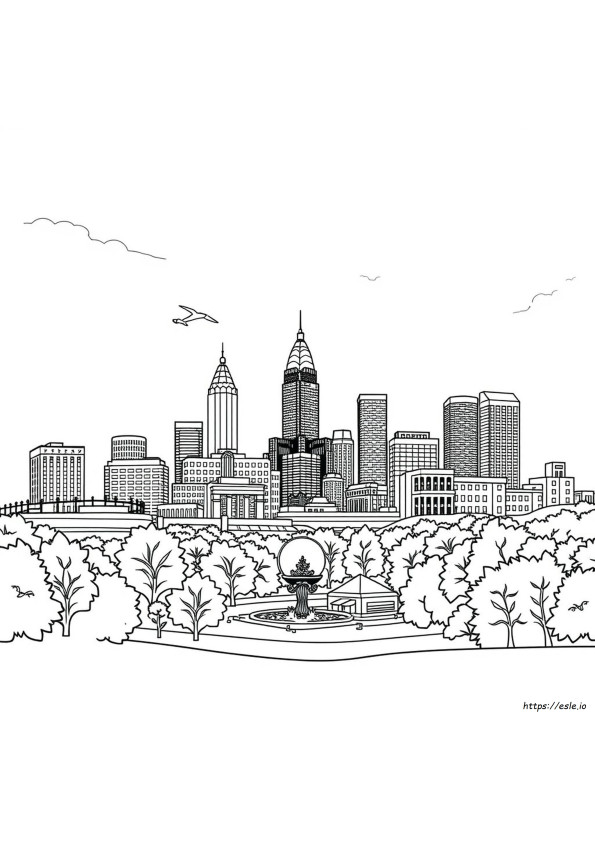 Páginas Para Colorear De Atlanta