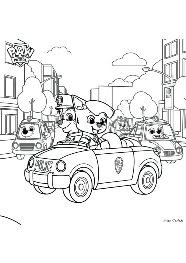 Paw Patrol Printable Coloring Sheets