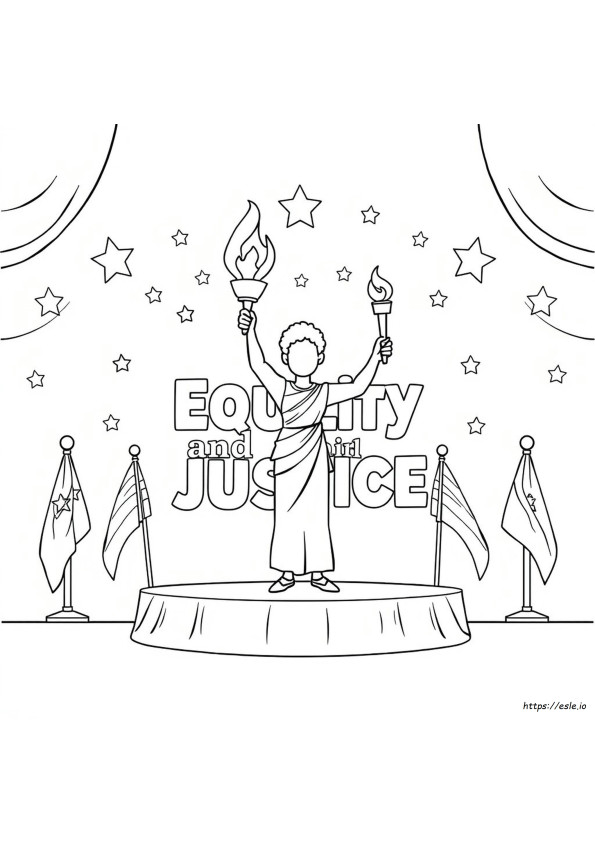 Color Pages For Black History Month
