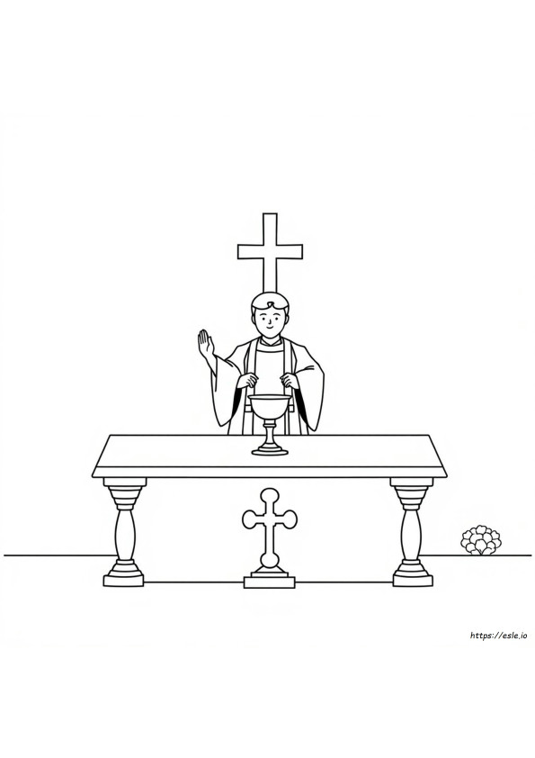 Communion Coloring Sheets