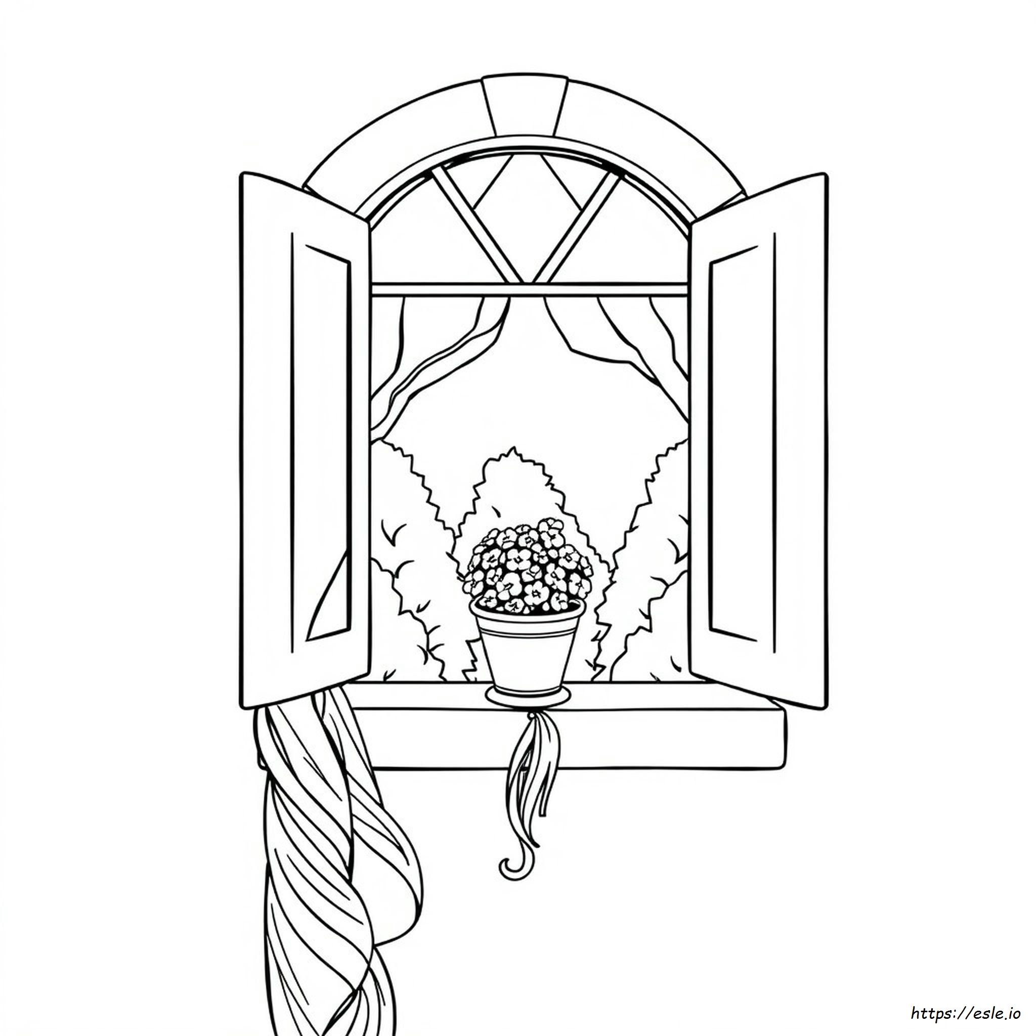 Rapunzel Colouring Pages Printable