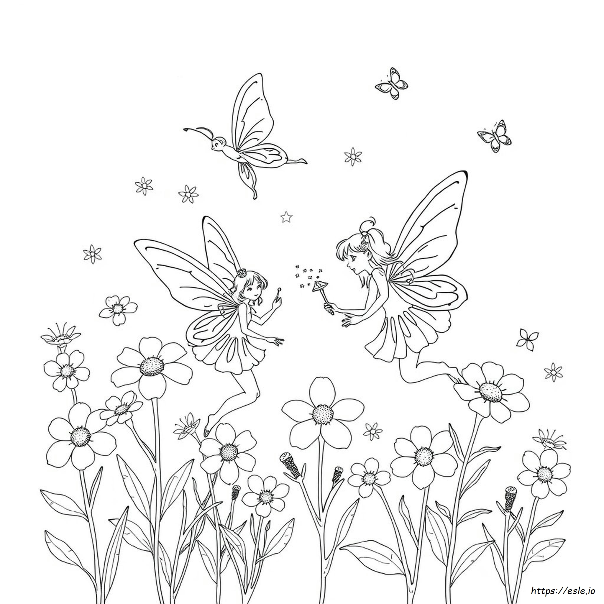 Disegni Da Colorare Di Fate Carine