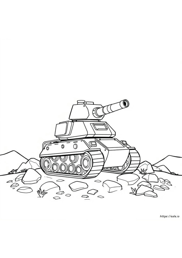 Gatling Pea Coloring Page
