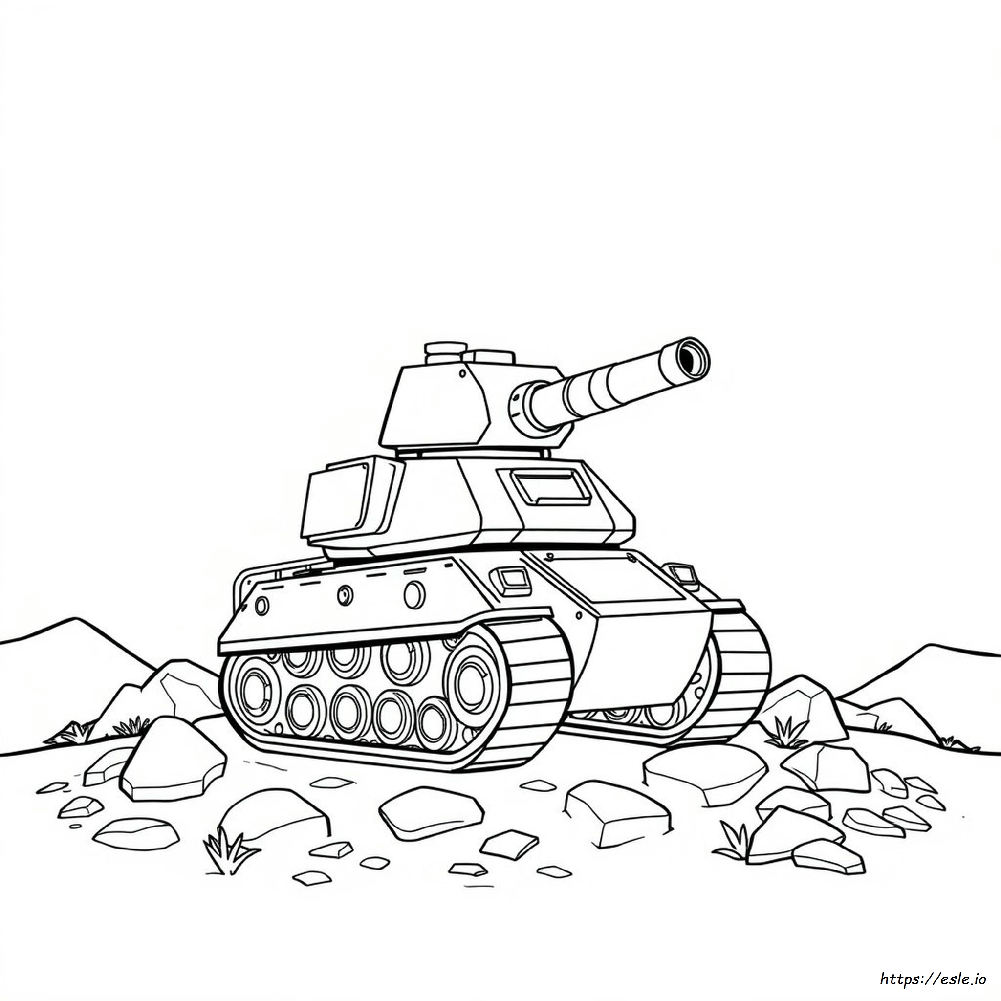Gatling Pea Coloring Page