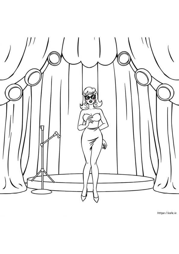 Bettie Page Szemszíne