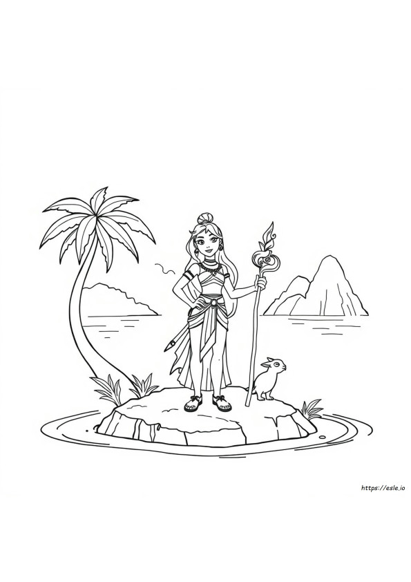 Raya Disegni Da Colorare