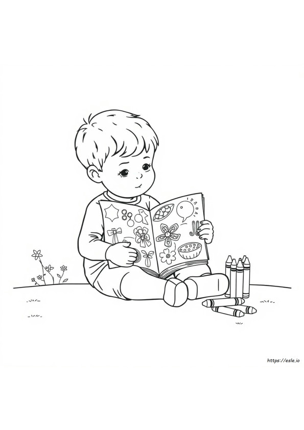 Lezen Kleurplaten