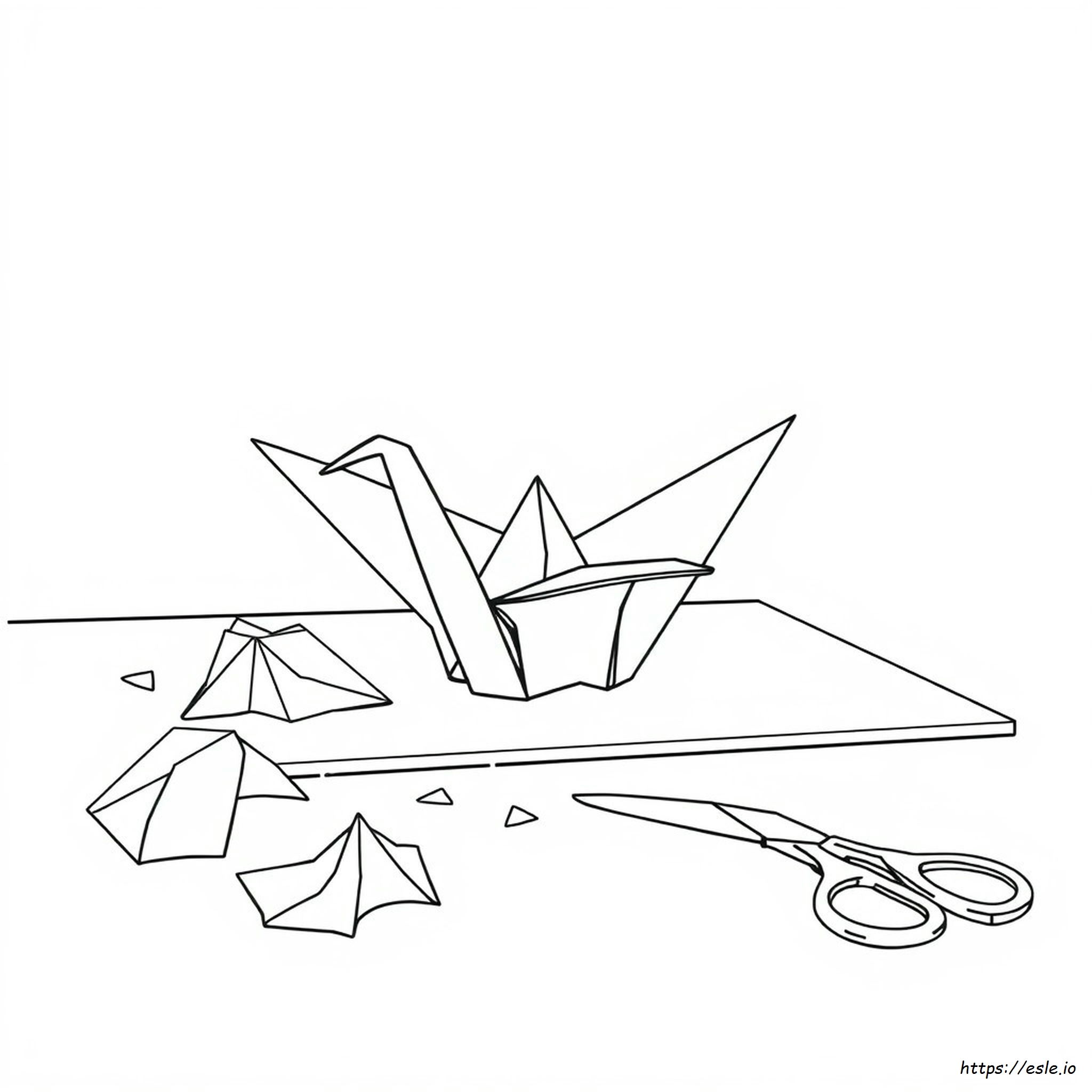 Coloriages Origami